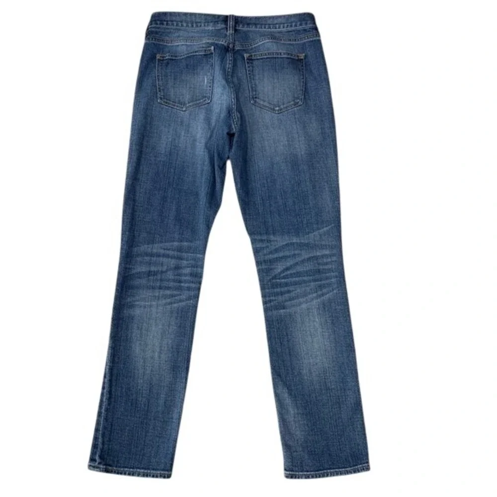 J. Crew Stretch Denim Jeans Distressed Blue Wash‎ Comfort Casual Womens Size 26